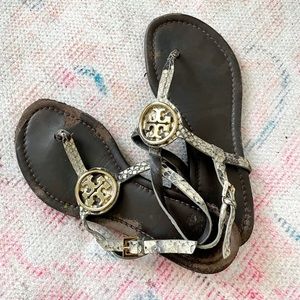 USED Tory Burch T-Strap Sandals